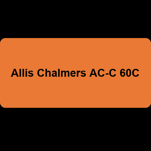 Allis Chalmers AC-C 60C